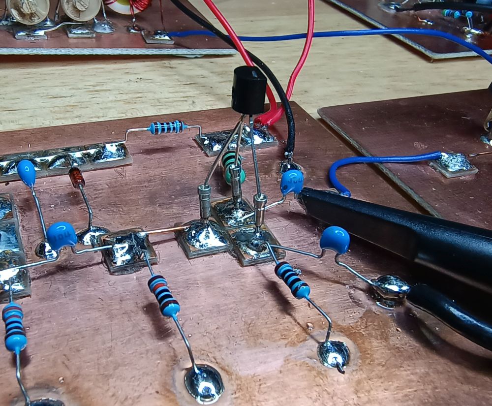 My Build of the Soldersmoke 40M Direct Conversion Receiver – Garry's blog