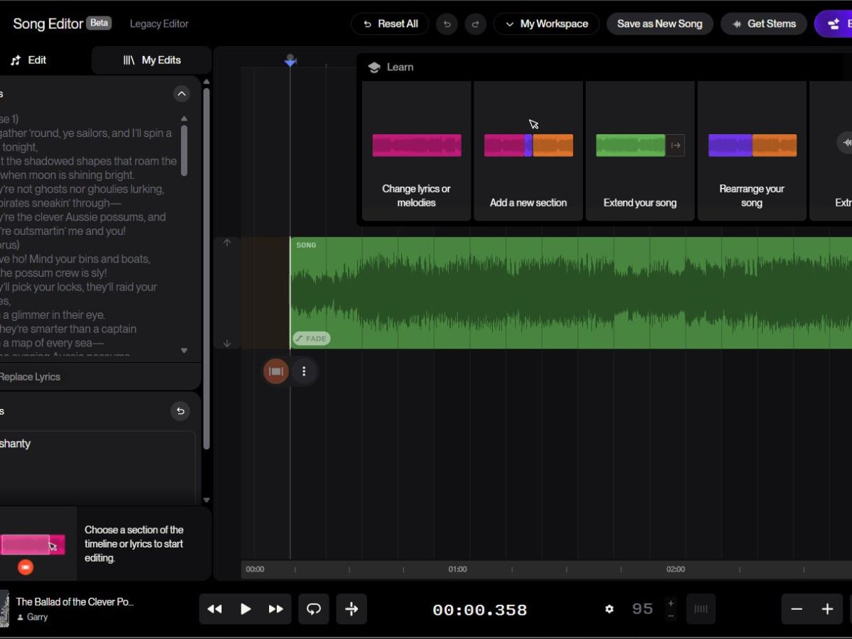 Trying Out Suno: My First Experiments with AI Generated&nbsp;Music